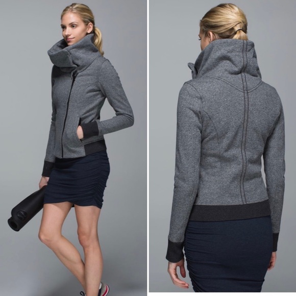 lululemon athletica Jackets & Blazers - Lululemon Karmacollected Jacket Heathered Speckled Black